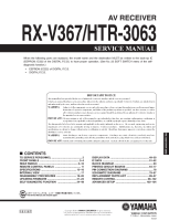 Yamaha RXV-367 - Service Manual 